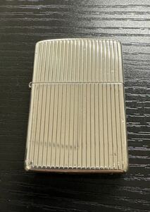 Zippo/ジッポー★STERLING/スターリングシルバー★1996★ストライプ★MADE IN USA★喫煙具★着火未確認★現状品★031331