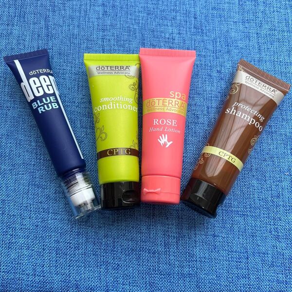詰め替え チューブ 4本セット 中身無し ドテラ doTERRA