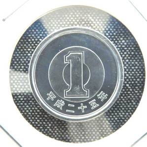 ミント/平成25年/コインホルダー/未使用/1円硬貨/平成二十五年/一円/貨幣/ミント硬貨/セット出し/特年の画像1