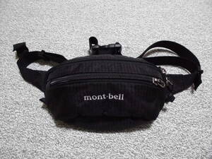 モンベル mont-bell ウエスト バッグ デルタ ガセット ポーチ S 1123763 美品 送料 無料 キャンプ アウトドア 登山 トレッキング 会員証 春