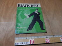 送料込　BLACK BELT　ブルースリー 格闘技 アメリカ 雑誌 1967年 希少本_画像1
