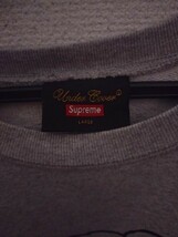 Supreme UNDERCOVER 15ss Bear Crewneckシュプリーム アンダーカバー ベアー クルーネック スウエット 確実正規品　Lサイズ　グレー　灰色_画像3