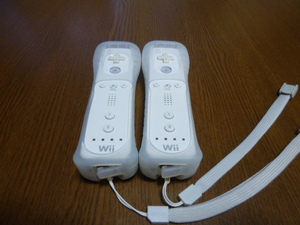 RSJ013[ free shipping the same day delivery operation verification settled ]Wii remote control 2 piece set white strap jacket set remote control cover 