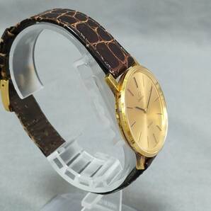 563/8 193973 OMEGA DE VILLE オメガ メンズ 腕時計 ゴールドカラー デビル Ω 手巻きの画像4