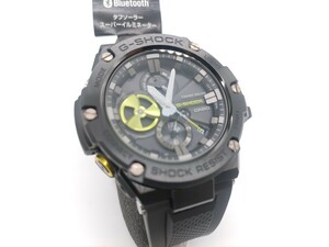 1 円スタート 新品未使用品 G-SHOCK G-STEEL GST-B100B-1A3JF 生産終了モデル