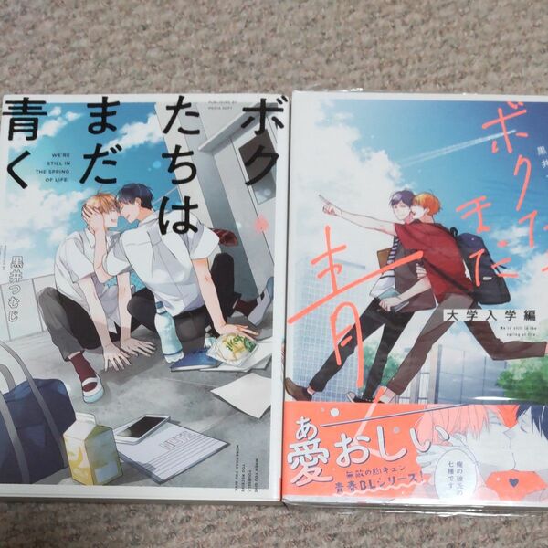 BL コミック ボクたちはまだ青く ／ ボクたちはまだ青く 大学入学編 黒井つむじ先生