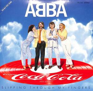 C00197843/EP/アバ(ABBA)「Slipping Through My Fingers (1981年・PD-105・ピクチャーレコード・委託制作盤・ノヴェルティ・非売品・コカ