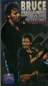 H00015205/VHSビデオ/Bruce Springsteen(ブルース・スプリングスティーン)「Bruce Springsteen In Concert」