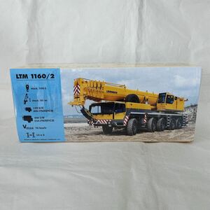 【未使用】KEN KRAFT ケンクラフト LTM 1160/2 LIEBHERR リープヘル 重機 クレーン車 ミニカー 模型