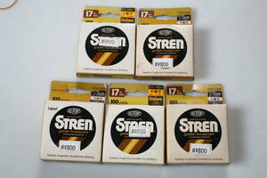 ① STREN ストレーン 17lb 6号 100yrd 91m 5個 セット