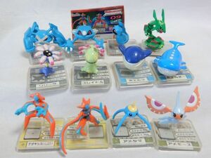 現状品 ポケットモンスターアドバンスジェネレーション フルカラーアドバンス09 全12種 ポケモン デオキシス レックウザ メタグロス