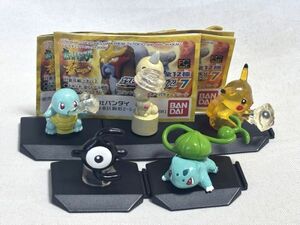 現状品 ポケモンバトルミュージアム7 5種 フシギダネ ピカチュウ ビードル ゼニガメ アンノーン