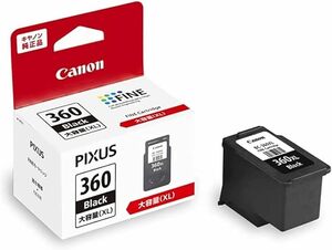 【Canon】キャノン純正プリンタインク　BC-360XL（黒）×3個　送料無料