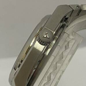 TISSOT ティソ PRX ピーアールエックス シルバー文字盤 クォーツ メンズ 腕時計 T137210 美品 稼働 箱 余りコマ付きの画像4