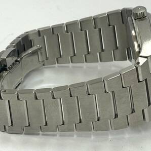 TISSOT ティソ PRX ピーアールエックス シルバー文字盤 クォーツ メンズ 腕時計 T137210 美品 稼働 箱 余りコマ付きの画像8