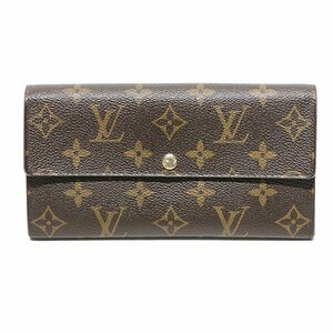 1円～LOUIS VUITTON モノグラム 旧型 ポルトフォイユ サラ 長財布 廃番モデル M61734 ルイヴィトン