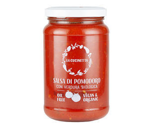 la*kchineta have machine tomato enough sauce (350g)* less pesticide organic * no addition * less chemistry seasoning * acid taste .... balance . excel, fragrance ..!