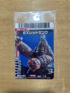 大怪獣バトル　EXレッドキング　NP36　プロモ　プロモーション　食玩　DVD　付属　中古　ウルトラマンＤＶＤコレクション