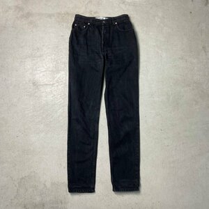 90年代 OLD GAP BLUE JEANS オールドギャップ ブラックデニムパンツ レディースW28相当