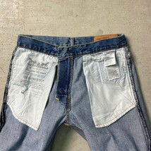 Levi's リーバイス 505 テーパード ストレート デニムパンツ メンズW29 レディース_画像6