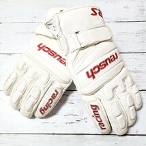 TM9015LL reusch ロイシュ スキーグローブ スキー手袋 スノーグローブ サイズL ホワイト 超撥水加工牛革使用 抗菌インナー REUSCH_画像1