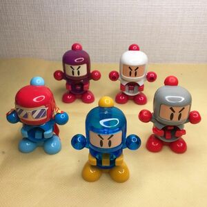 ビーダマン ボンバーマン 5体セット クリアーブルー