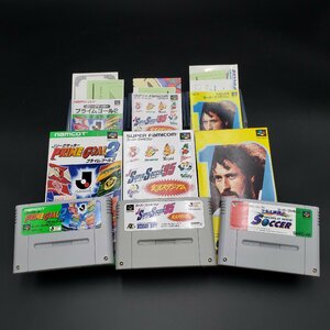 ラモス瑠偉　プライムゴール２　スーパーサッカー　スーパーファミコン 動作未確認 　レトロゲーム 箱・取扱説明書付【60j6】