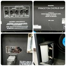 Fender フェンダー ギターアンプ PRINCETON CHORUS DSP 動作確認済 エフェクター付 メキシコ製 (株)山野楽器 バンド ギター【160z470】_画像5