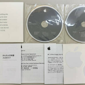 Mac OS X Install Disc version 10.5.2 iMac付属品 iMac Print & Media 4N03252008 J607-2603-A 送料無料の画像1