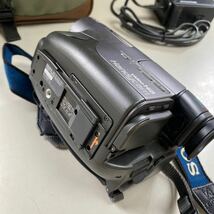ソニー SONY ビデオカメラ ハンディカム AF CCD-TR11 アダプター　AC-V515 カセット　W-0319-18_画像7