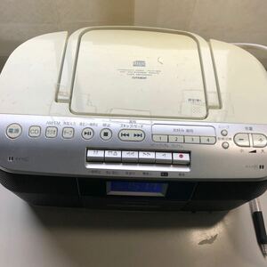 TOSHIABA TY-CDS6 CDラジカセ 東芝 カセットレコーダー　ジャンク　