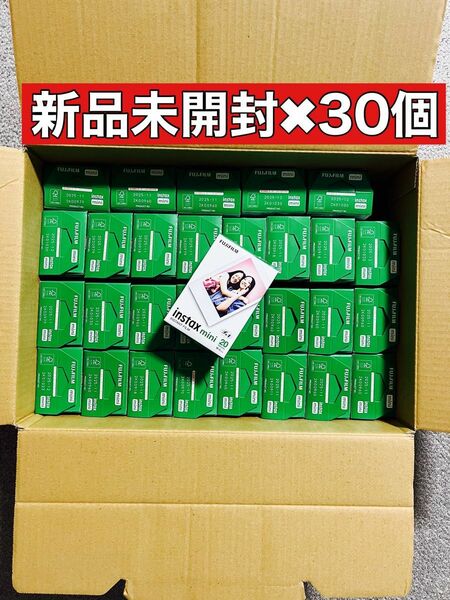 ■新品■チェキ フィルム 30箱 600枚 instax mini JP2 新品