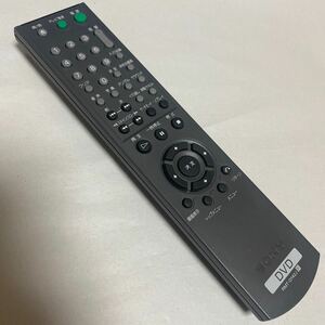 返品可　動作品　清掃済み　SONY ソニー DVDリモコン RMT-D142J 管理番号　E7753