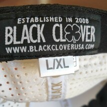 未使用品 ブラッククローバー L/XLサイズ ゴルフキャップ 帽子 ゴルフウェア blackclover ホワイト ストレッチ_画像10