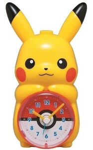 小学一年生本誌なし　ポケットモンスター ピカチュウ　おしゃべりめざましどけい　Pokmon 目覚まし時計のみ　単4アルカリ乾電池2本別途必要