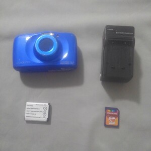 ☆　Nikon　COOLPIX S33　デジタルカメラ　中古品　充電池　充電器　メモリーカードつき　送料無料　☆