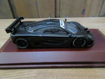 1/43 ixo イクソ マクラーレンF1GTR 1995 Mat Black KBI014 ホビーフォーラム2008限定_画像6