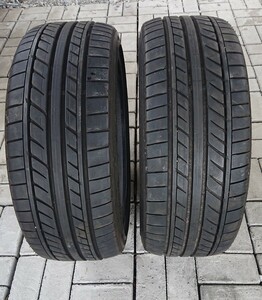 245/35R20 95W 2本 バリ溝 グッドイヤー EAGLE LS EXE 7～8部山