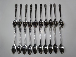 18-8 Gianni Valentino long do grapefruit spoon 20p