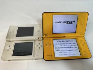 ニンテンドー Nintendo DS DSLite 任天堂 DSLL ホワイト　イエロー　白　黄色