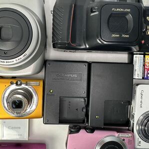 SONY FUJIFILM CASIO Canon OLYMPUS Nikon フィルムカメラ Panasonic デジタルカメラ カメラ まとめ 大量 セット カメラケースの画像2