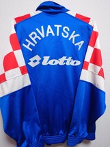 1円スタート　lotto　1998 クロアチア代表　ジャージ ボバン　シュケル　ヤルニ　Croatia_画像2