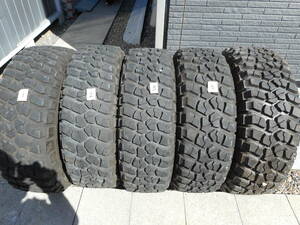 BF Goodrich グッドリッチ MT　KM2　255/75R17 中古　4本　未使用　1本　5本　セット　直接引き取り　大歓迎