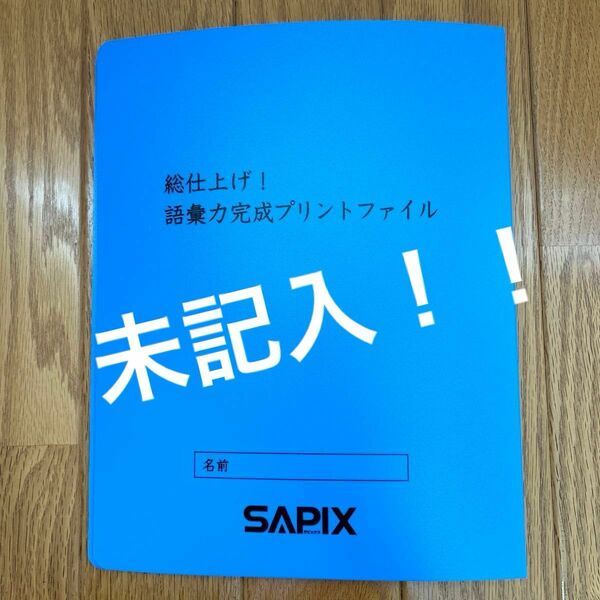 【売り切り価格！！】サピックス　総仕上げ！　語彙力完成プリントファイル（全24回）