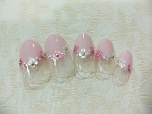 ( outside fixed form or click post departure including postage ) circle French .. flower .* order * gel use *1 set limitation 