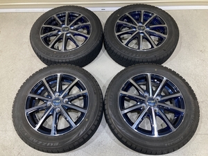 溝有り Style NA Type HC V25 14インチ 4.5J +45 PCD100 4H BS BLIZZAK VRX 155/65R14 4本 ホンダ N-BOX N-WGN 等 (C1509)