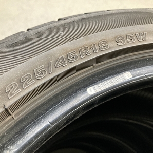 バリ溝 BRIDGESTONE REGNO GRV2 225/45R18 4本セット GRVII ブリヂストン レグノ (C1687)の画像5