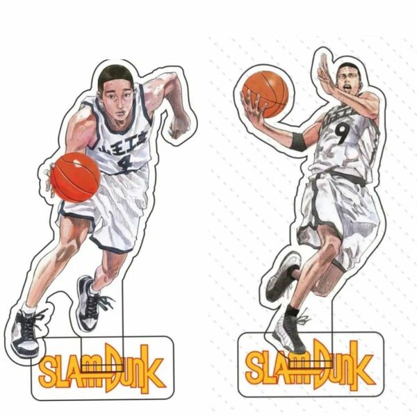 SLAMDUNK スラムダンク アクリルスタンド 山王4 深津、山王9 沢北 2個セット