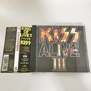 国内盤 CD KISS アライヴ 3 Ⅲ　テレカ応募券付（使用不可）