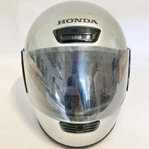 HONDA ホンダ フルフェイス ヘルメット RE5B シルバー Lサイズ 59-60cm バイク